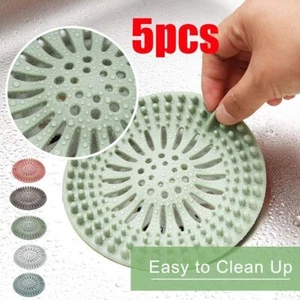 Bathroom Drain Hair Catcher Bath Stopper Plug Water Sink Strainer Filter Shower - Picture 1 of 12