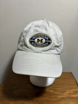 De colección Universidad de Michigan Wolverines Sombrero con Correa Gorra Bronceado Papá Sombrero - GEMELOS Foto 1 de 4