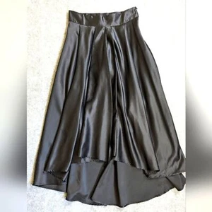 Clocolor Black Satin Skirt 8 - Picture 1 of 8
