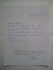 Colin Dexter - two autograph letters, one mentioning Morse