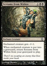 Magic the Gathering MTG Screams from Within (52) Darksteel   LP