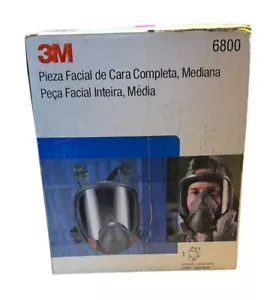 Neu 3M 6800 Full Facepiece Atemschutzmaske 6000 Serie 6800 - Medium - Bild 1 von 4