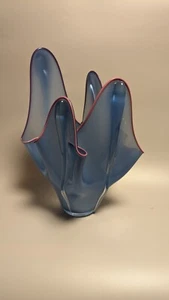 Vintage 11.5” Thomas Buechner III Vitrix Hot Glass Studios Vase Signed - 1984 - Picture 1 of 9