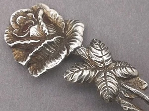 Christoph Widmann 800er Silber Zuckerlöffel Hildesheimer Rose Zuckerschaufel(AP) - Bild 1 von 5