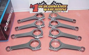 8 Carrillo 6.00" Tapered H-Beam Connecting Rods 1.850" Small Journal .787" Pin - Picture 1 of 9