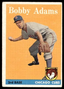 1958 Topps #99 Bobby Adams Chicago Cubs EX-EXMINT - Picture 1 of 2