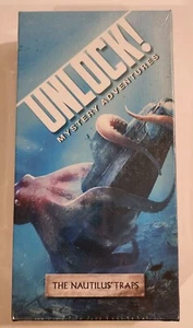 UNLOCK! Mystery Adventures The Nautilus' Traps Escape Adventure Card Game Sealed - Picture 1 of 2