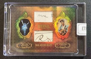 Michael Jackson Elvis Presley 2024 Eternal Cuts World 31/99 Dual History Relic - Picture 1 of 3
