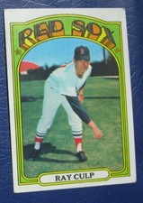 1972 Topps Ray Culp (Boston Red Sox) #2 VG/EX