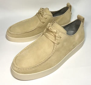 Everlane Shoes Men's Size 10 The Desert Pebble Suede Lace Up Comfy In Sand - Picture 1 of 7