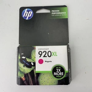 New Genuine HP 920XL Magenta Ink Cartridge (CD973AN) Expired: 10/2013 - Picture 1 of 3
