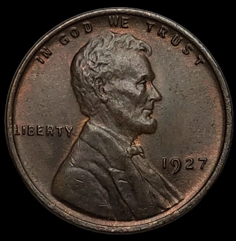 1927 P Lincoln Wheat  Cent Collectible Coin G-F (PLEASE READ DESCRIPTION) Cover