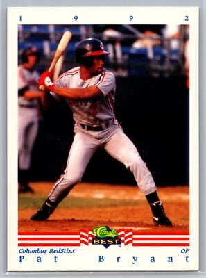 Pat Bryant 1992 Classic Best Set Break BASEBALL #85 Columbus RedStixx - Image 1 of 2