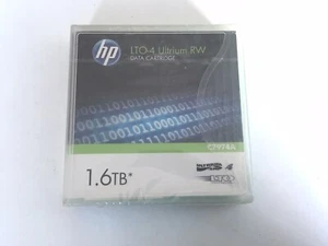 Cartouche HP LTO-4 Ultrium RW DATA CARTRIDGE C7974A 1.6 TB NEUVE SCELLÉE - Photo 1/2