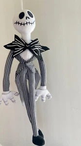 Jack Skellington Bendable Poseable Doll 19" Plush Nightmare Before Christmas  - Picture 1 of 12