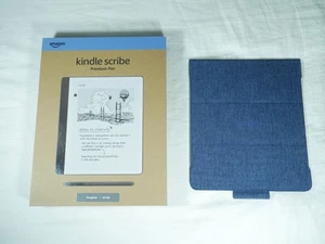 Amazon Kindle Scribe (2nd Generation) 64GB, eBook Reader, with Case - Tungsten - Picture 1 of 5