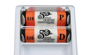 Porto Rico P & D Quarter rolls (2 rotoli) R 64 2009 U S scatola bianca sigillata come nuova - Foto 1 di 3