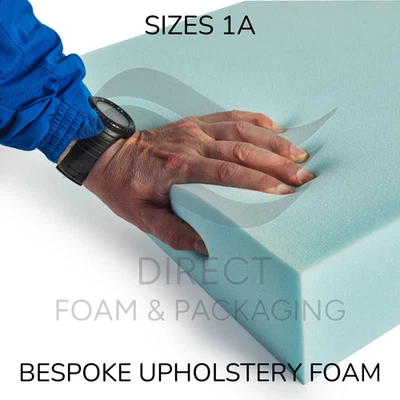 Upholstery Foam High Density Bespoke Cut to Size Furniture Cushion Padding - Image 1 of 2