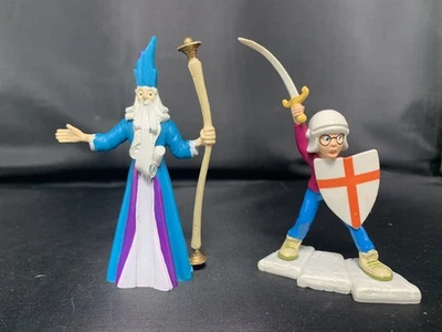 Винтажная фигурка Pagemaster из ПВХ 1994 Applause Wizard & Richard Tyler трудно найти - Изображение 1 из 4