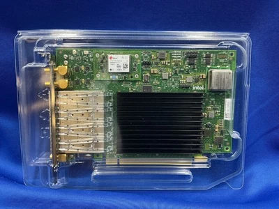 Adaptador de red Dell Intel E810-XXVDA4T cuatro puertos 25/10 GbE SFP28 0YCDP7 YCDP7 Foto 1 de 4