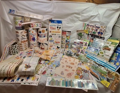 Huge 2500+ Vtg Sticker Lot 80s 90s Grossmans Hallmark Sandylion New Loose Read - Image 1 of 4