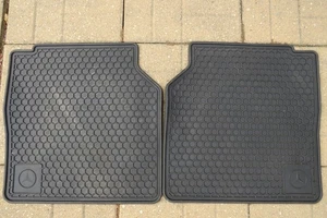 MERCEDES BENZ  FLOOR RUBBER  MATS - Picture 1 of 9