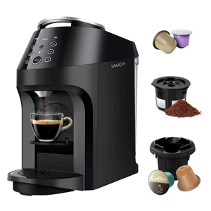 VIMUKUN 3-in-1 Gemahlene Kaffeemaschine & Espressomaschine Kombi für Nespresso, K-Cup - Bild 1 von 8