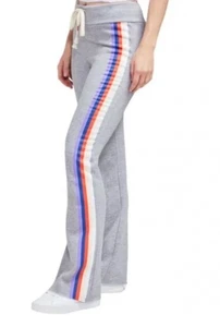 Felpa Wildfox Apollo Jude grigio erica gamba larga vita alta nuova con etichette taglia L - Foto 1 di 14