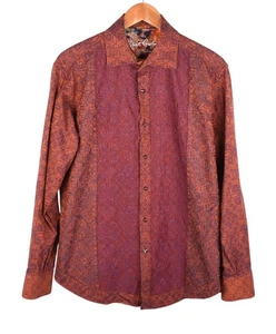 Robert Graham LIMITED EDITION Long Sleeve Classic Fit Men Shirt Size M - Picture 1 of 7