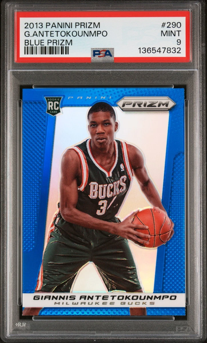 Giannis Antetokounmpo Basketball Grade 9 Rookie Sports Trading