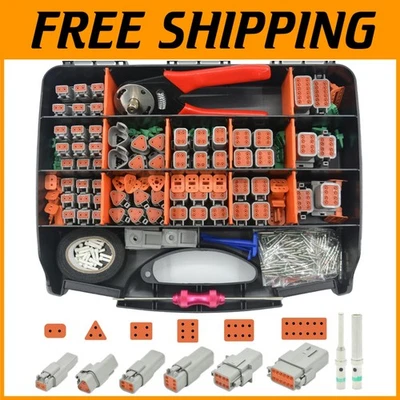 Waterproof DT Series Connector Kit 378 PCS for Cars & Boats - Image 1 of 4
