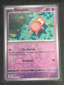 Slowpoke 079/165 Reverse Holo Pokemon 151 - Picture 1 of 1