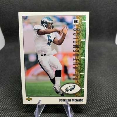 Donovan McNabb 2002 Upper Deck Authentics Card #65 NFL Philadelphia Eagles - Image 1 of 2