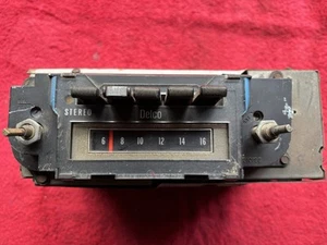 1971 1972 Chevelle El Camino Monte Carlo OEM Delco AM 8 Track Stereo Radio - Picture 1 of 6