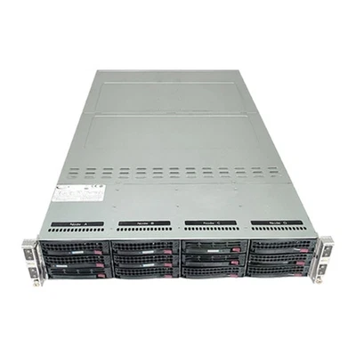 SuperServer SYS-6029TP-HTR 12x3.5" 4XNode/8X intel 8160 24Core/32X 32G 2400MHz - Image 1 of 4