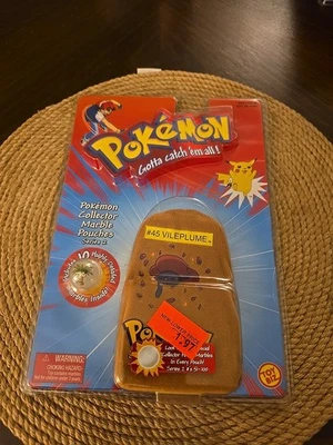 Pokemon Collector Marble Pouch Series 2 #45 Vileplume 2000 primera edición sellada Foto 1 de 4