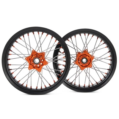 17" Supermoto Roues Jantes pr KTM SX SX-F EXC EXC-G XC EXC-F MXC XC-F FC 125-540 - Photo 1/4