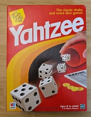 YAHTZEE 1998 Vintage Hasbro Dice Game - Image 1 of 4