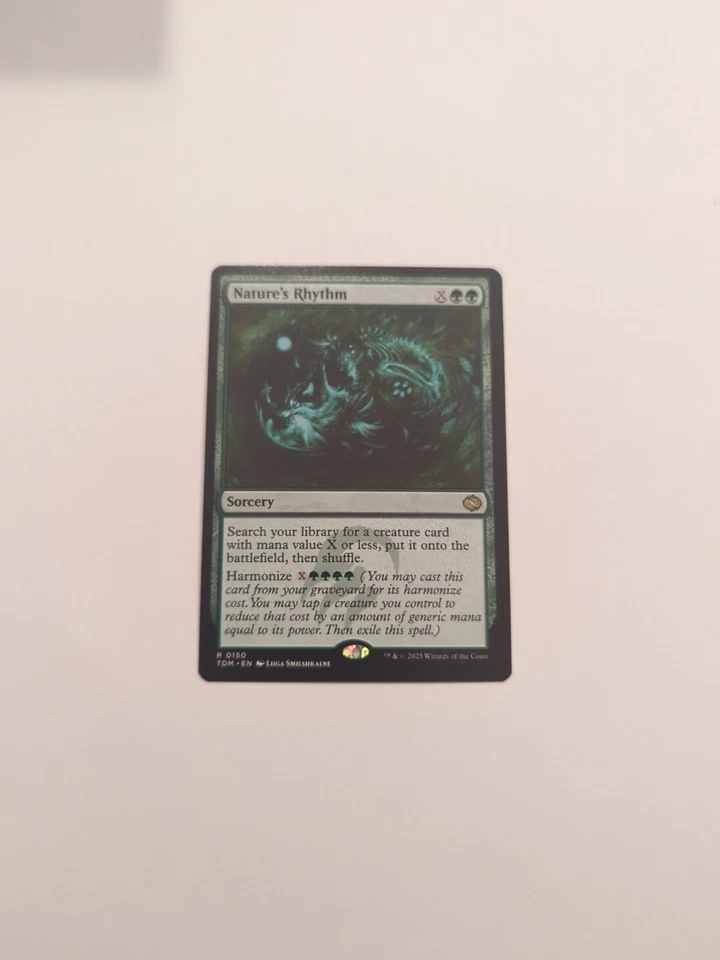 Nature's Rhythm Tarkir: Dragonstorm Regular NM MTG - Image 1 of 1