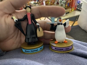 DISNEY 100 YEARS OF MAGIC McDonalds 2002 Happy Meal Toys MARY POPPINS & PENGUIN - Picture 1 of 11