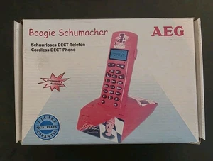 AEG Boogie DECT Telefon Schumacher Edition (Jahr 2000) – Sammlerstück für Fans! - Photo 1/3