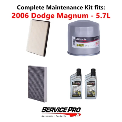 2006 Dodge Magnum 5.7L Complete Air, Oil & Cabin Filter Kit (5W-20) - Image 1 of 4