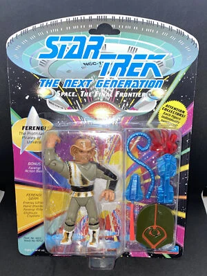 Figura Ferengi Star Trek Playmates The Next Generation 1992 ¡Sin usar, en caja!!! Foto 1 de 4