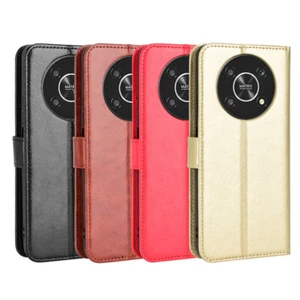 For Huawei Nova Y70 X30 P50 Pro Y5p Luxury Wallet Leather Cover Flip Back Case - Picture 1 of 44