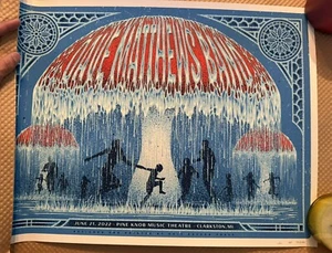 Dave Matthews Band DMB / Pine Knob Clarkston 6/21/22 Half Hazzard Press Poster - Picture 1 of 3