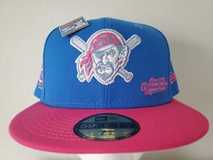 RARE New Era x Big League Chew Pittsburgh Pirates LE Pin Fitted Hat Size 7 5/8 - Picture 1 of 7
