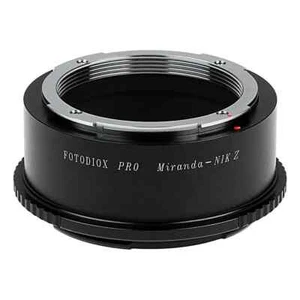 Fotodiox Pro Objektivadapter Miranda (MIR) SLR Objektiven an Nikon Z Kamera - Picture 1 of 3