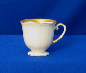 Franconia Krautheim Jewel Demitasse Cup Encrusted Flowers Gold Trim Germany - Picture 1 of 5