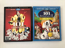 101 Dalmatians & 101 Dalmatians II  (Blu-ray, DVD) New Sealed
