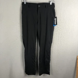 PING Golf Pants Men 32x32 Black.SensorCool Performance Wicking Athletic Stretch - Picture 1 of 24